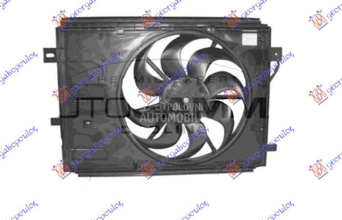 VENTILATOR KOMPLET (1.2 BENZIN za Citroen C4 SpaceTourer od 2019. do 2025. god.