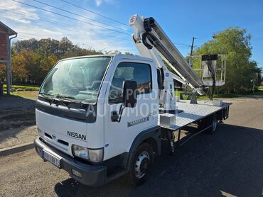Nissan CABSTAR E120, 15.900 €, 2002. , Teleskopske platforme, Dizel, 2953 cm3, 88kW (120 KS), Manuelni menjač, Kraljevo