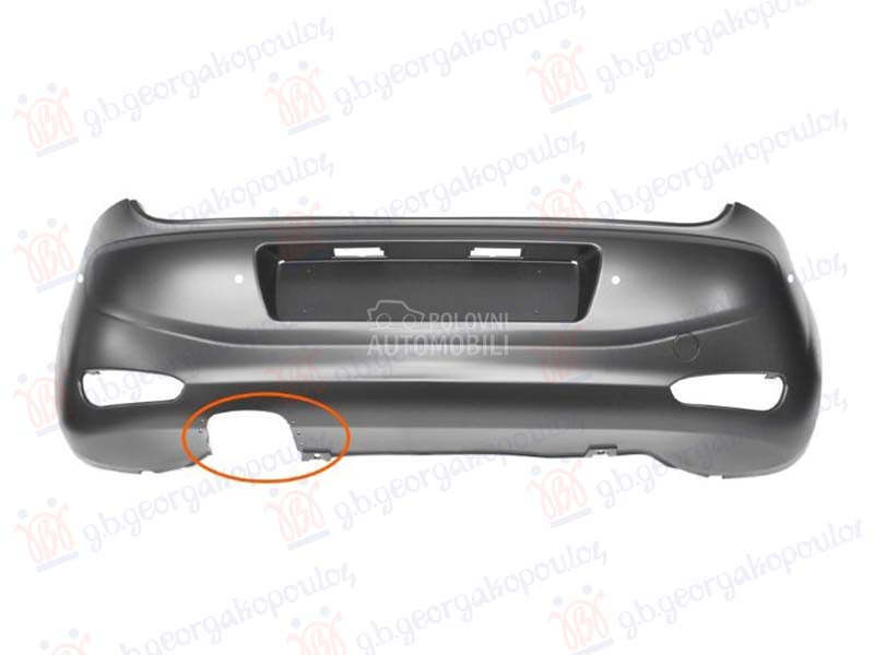 ZADNJI BRANIK PM (LOUNGE) (4 P za Fiat Punto od 2012. do 2025. god.