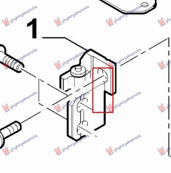 SARKA PREDNJIH/ZADNJI VRATA GO za Fiat Panda od 2012. do 2025. god. - 295006172