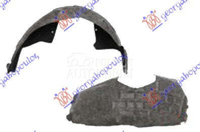 ZADNJE POTKRILO PLASTICNO 5 VR za Ford Focus od 2011. do 2014. god.