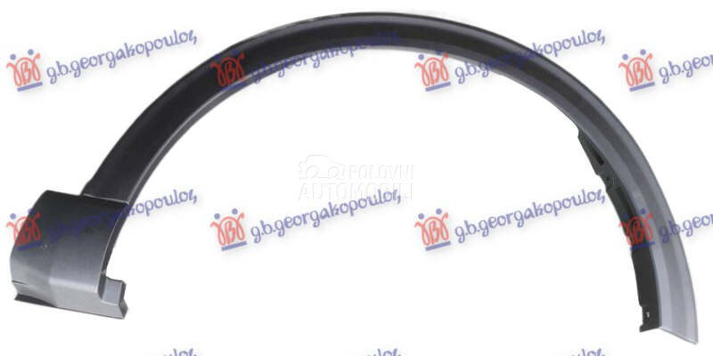 RUB PLASTICNI PREDNJEG BLATOBR za Ford Explorer od 2020. do 2025. god. - 332006541