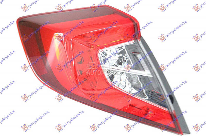 STOP LAMPA SPOLJASNJA (DEPO) za Honda Civic od 2016. do 2022. god.