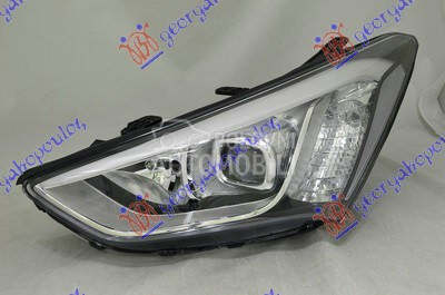 FAR XENON SA LED DNEVNIM SVETL za Hyundai Santa Fe od 2012. do 2016. god.