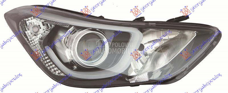 FAR XENON SA LED DNEVNIM SVETL za Hyundai Elantra od 2013. do 2015. god.