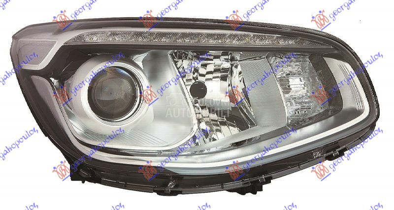 FAR ELEKTRICNI SA LED DNEVNIM za Kia Soul od 2013. do 2016. god.