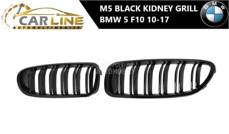 M5 BLACK KIDNEY PREDNJA MASKA za BMW 520