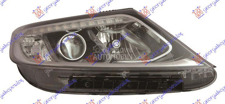 FAR XENON SA LED DNEVNIM SVETL za Kia Sorento od 2012. do 2014. god.