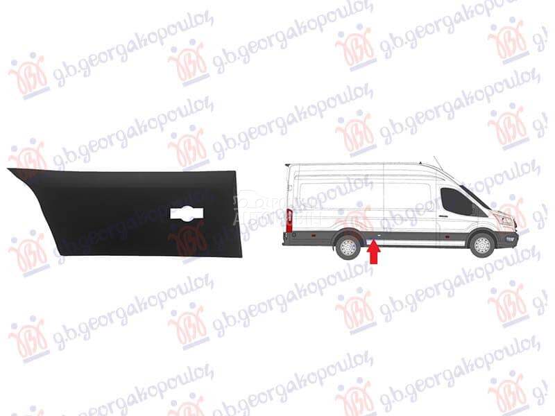 LAJSNA ZADNJEG BLATOBRANA... za Ford Transit Connect za 2019. god.