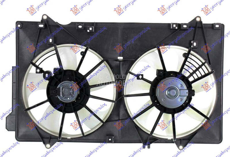 VENTILATOR KOMPLET (2.0 BENZIN za Mazda CX-5 od 2017. do 2022. god.