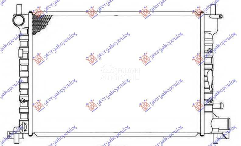 HLADNJAK MOTORA 1.8 D-TD... za Ford Fiesta od 1999. do 2002. god.