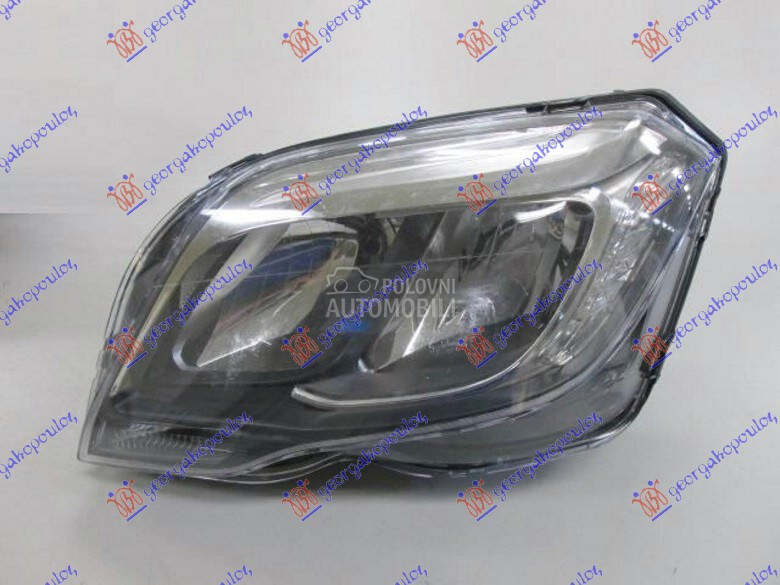 FAR ELEKTRICNI CRNI (SA MOTORO za Mercedes Benz GLK Klasa od 2012. do 2015. god.
