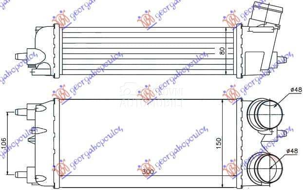 HLADNJAK INTERKULERA... za Ford B-Max za 2012. god.