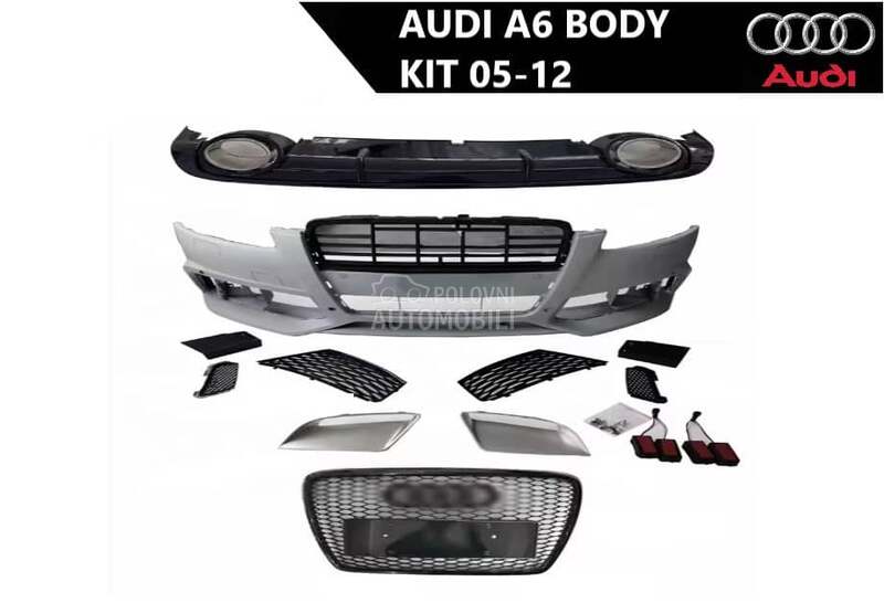 Body kit za Audi A6 od 2005. do 2012. god.
