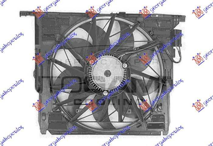 VENTILATOR KOMPLET (4.4... za BMW Serija 7 od 2012. do 2015. god.