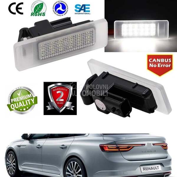 LED SIJALICE ZA TABLICE TIPSKE za Dacia Logan, Sandero, Duster ...