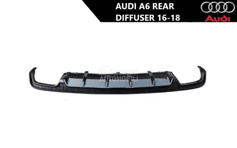 Zadnji difuzor za Audi A6 od 2016. do 2018. god.