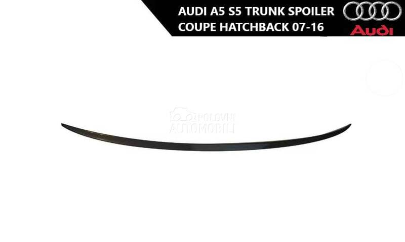 Spoiler hatchback za Audi Coupe, A5, S5 od 2007. do 2016. god.