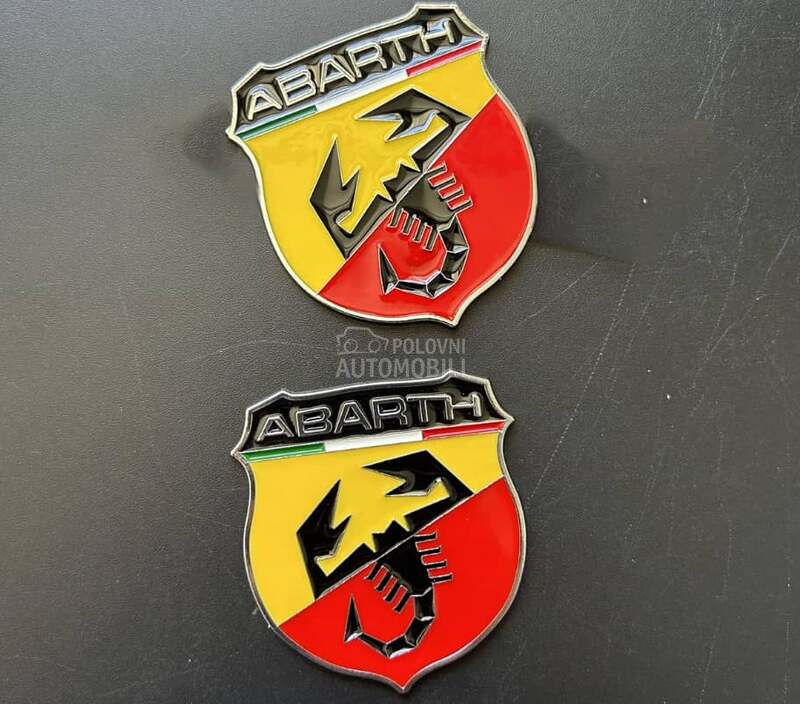 Znak za krilo Abarth - par za Fiat 124, Ostalo, Talento ...