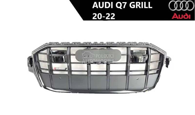 Prednji grill za Audi Q7 od 2020. do 2022. god.