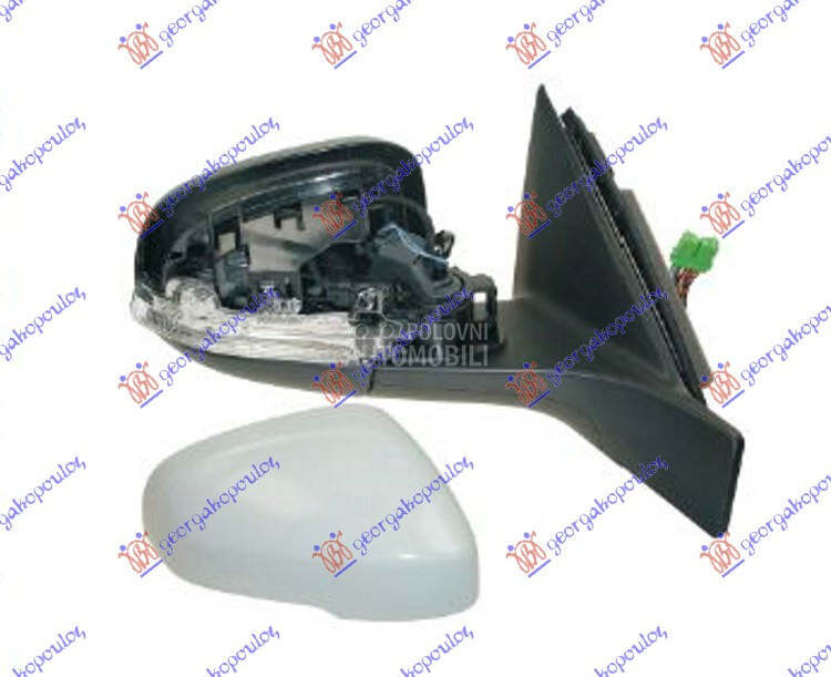 RETROVIZOR ELEKTRICNI SA GREJA za Volvo S80 od 2013. do 2025. god.