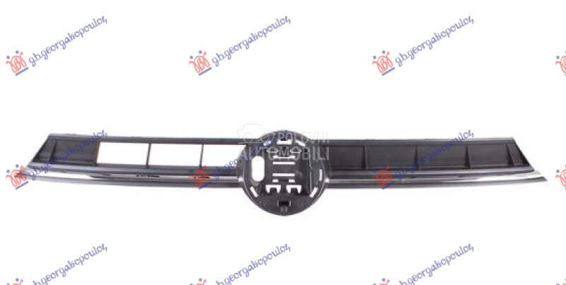 GRILLE CRNA SA HROM LAJSNOM (Z za Volkswagen Polo od 2021. do 2025. god.