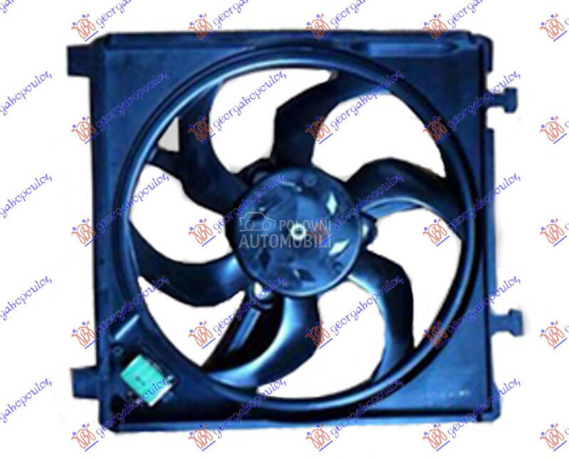 VENTILATOR KOMPLET (BENZIN) (- za Seat Mii od 2012. do 2025. god.