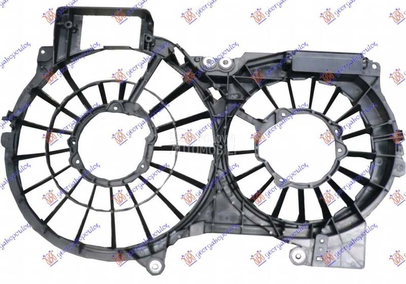 NOSAC DUPLOG VENTILATORA za Audi A6 od 2008. do 2010. god.