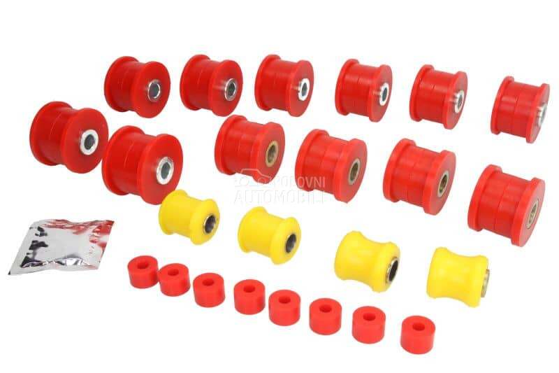 Set caura Poliuretan RED za Toyota Land Cruiser