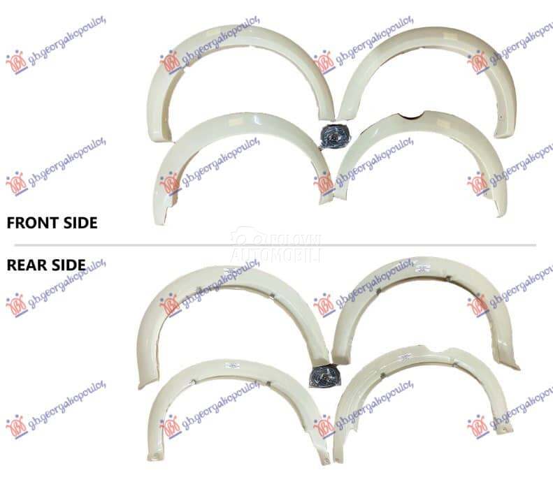 RUB PLASTICNI BLATOBRANA za Mitsubishi L200 od 2006. do 2010. god.