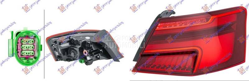 STOP LAMPA SPOLJASNJA LED... za Audi A3 od 2016. do 2020. god.