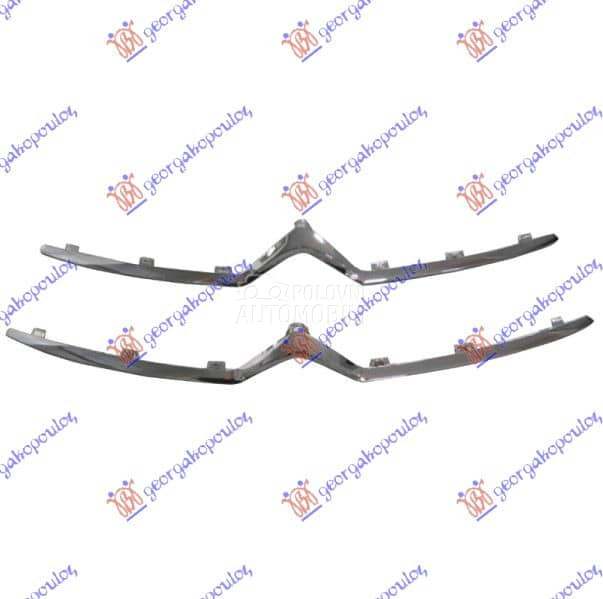 LAJSNA PVC MASKE HROM za Citroen C4 od 2011. do 2020. god.