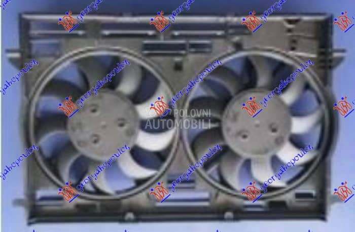 VENTILATOR KOMPLET za Volkswagen Touareg za 2018. god.