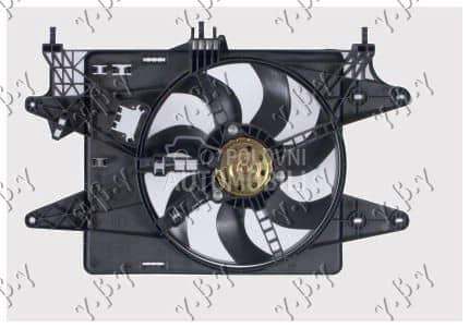 VENTILATOR KOMPLET (1.6... za Fiat Doblo od 2005. do 2009. god.