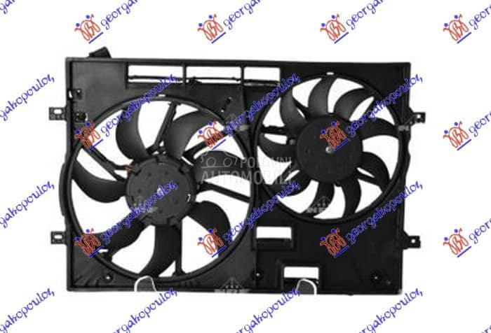 VENTILATOR KOMPLET... za Volkswagen Golf 8 za 2024. god. - 3Q0121207