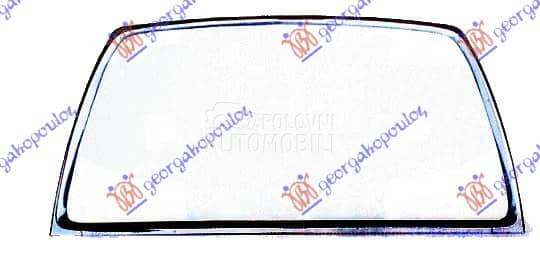OKVIR PVC MASKE HROM za Mitsubishi Outlander od 2011. do 2013. god.