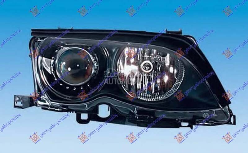 FAR XENON CRNI Desno za BMW Serija 3 od 2002. do 2005. god.