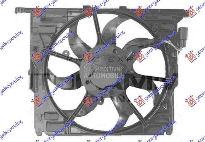 VENTILATOR KOMPLET (3.0... za BMW Serija 6 od 2015. do 2017. god.