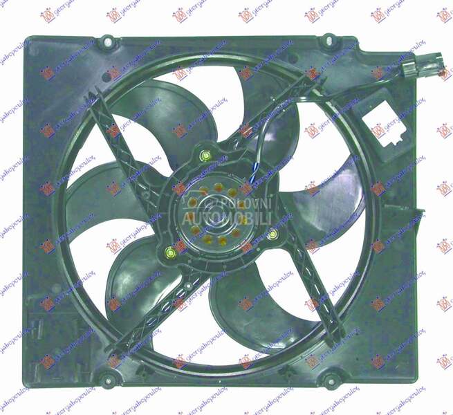 VENTILATOR HLADNJAKA... za Renault Scenic od 1996. do 1999. god.