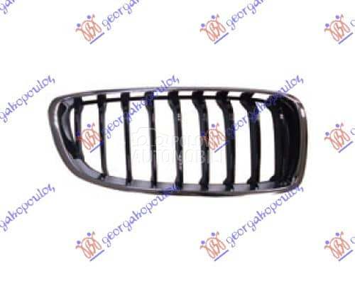 PVC MASKA HROM/CRNA Desno za BMW Serija 4 od 2000. do 2020. god.