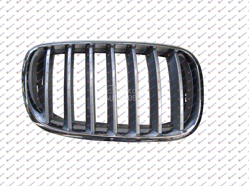 PVC MASKA HROM/SREBRNA Desno za BMW X5 od 2010. do 2013. god.