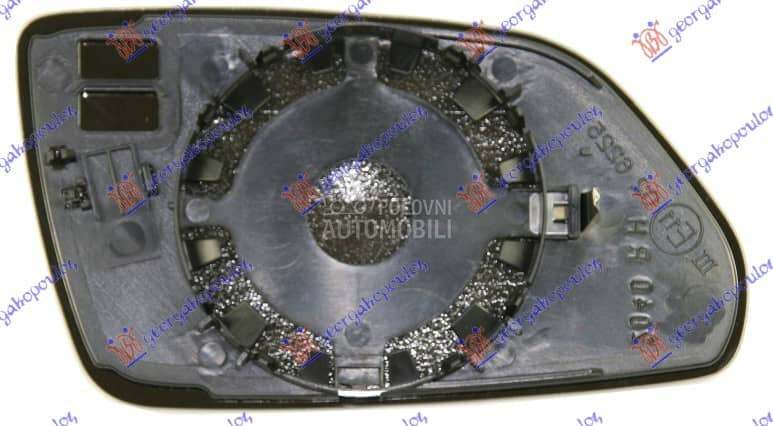 STAKLO RETROVIZORA Levo za Volkswagen Polo od 2005. do 2009. god.