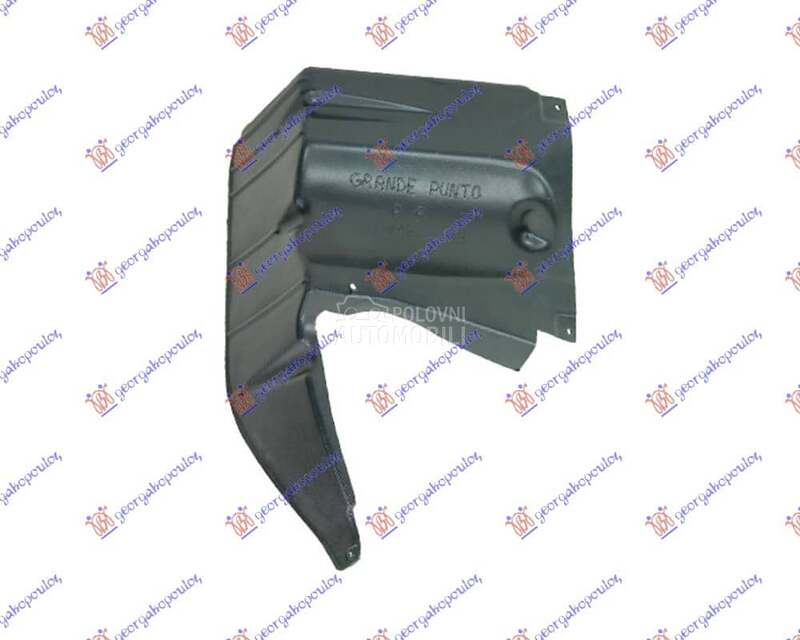 ZASTITA MOTORA PLASTICNA Desno za Fiat Punto za 2012. god.