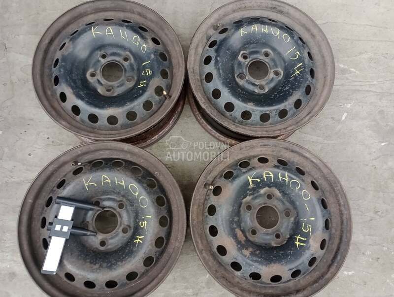 Čelične felne kango 15" 5 x 108