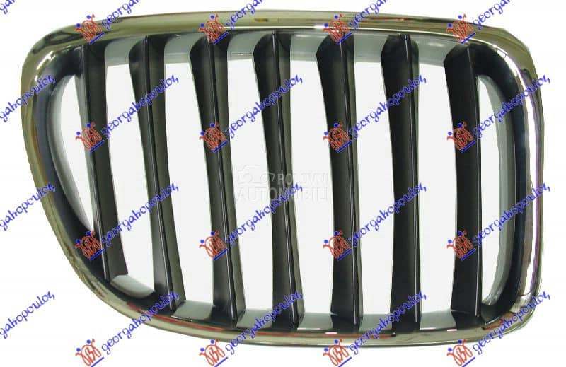 PVC MASKA HROM/CRNA Desno za BMW X1 od 2013. do 2015. god.