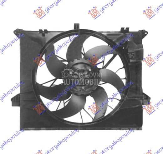 VENTILATOR KOMPLET za Mercedes Benz R Klasa za 2010. god.