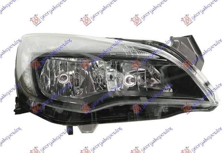 FAR ELEKTRICNI CRNI Desno za Opel Astra J od 2013. do 2016. god.