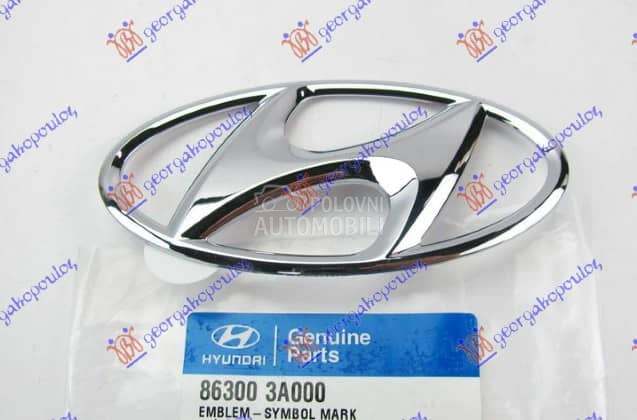 ZNAK za Hyundai i20 od 2012. do 2014. god.