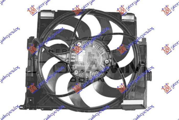 VENTILATOR KOMPLET (1.5... za BMW Serija 4 od 2000. do 2020. god.