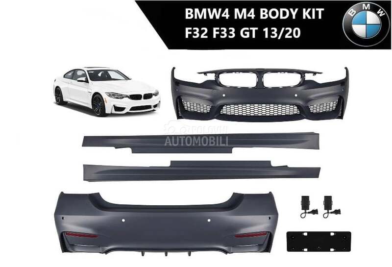 Body kit F32 F33 GT za BMW M4 od 2013. do 2020. god.